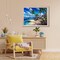 Diamond Art Kits for Adults Beach, DIY 5D Diamond Painting Kit for Beginners, Seaside Full Round Drill Gem Art Dots for Adults, Diamond Dots Paintings Crafts Home Wall Decor 12X16 Inch